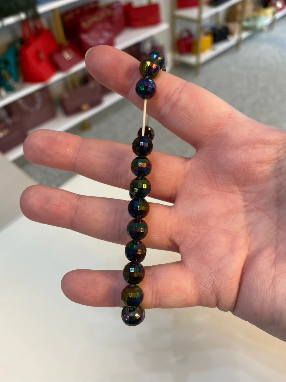 Love beaded bracelet